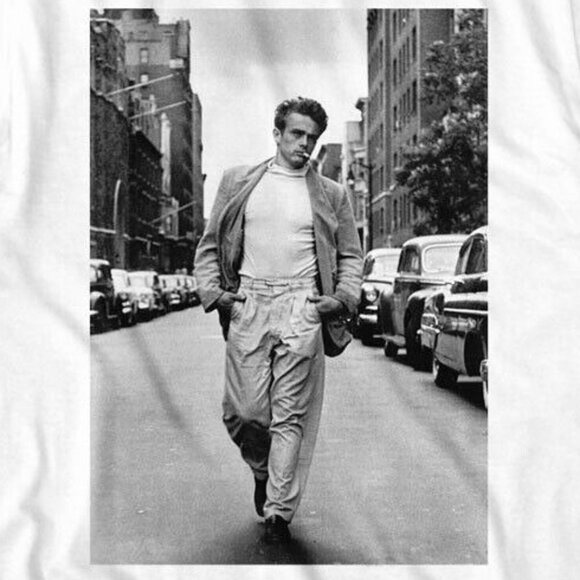 James Dean New York Walk Retro Hollywood Legend Film Icon Fan Gift Unisex 05 - Picture 2 of 5